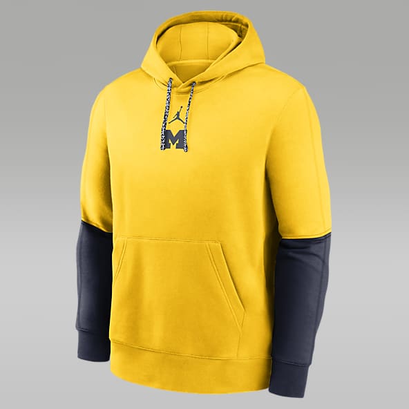 Jordan Yellow Hoodies. Nike